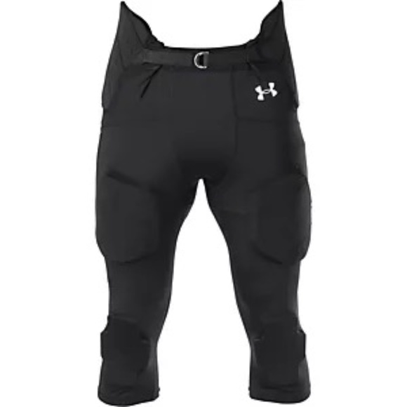Under Armour 2023 Youth Gameday Integrated Football Pants-Youth Large 2 Pairs - Picture 5 of 6
